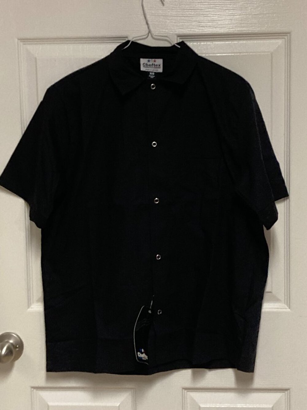 Men's Chef Uniform top by Cheftex New With Tags black sze XS